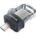 STICK 128GB USB3.0/microUSB SanDisk Ultra Dual 150MB/s Grey