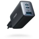 Anker 735 Charger GaN Prime 2x USB-C 1x USB-A 65W black