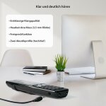 Gigaset Comfort 550 AM - Schnurlostelefon schwarz/silber