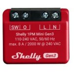 Shelly Relais "Plus 1PM Mini Gen. 3" WLAN BT...