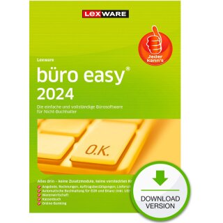 Lexware Büro Easy 2024 - 1 Device, ABO - ESD-DownloadESD