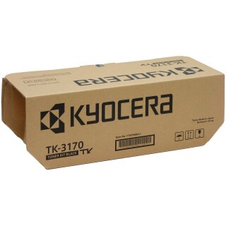 Kyocera Toner TK-3170 Schwarz bis zu 15.500 Seiten gem. ISO/IEC 19752
