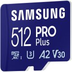 CARD 512GB Samsung PRO Plus microSDXC 180MB/s +...