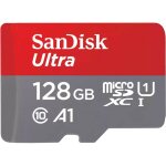 CARD 128GB SanDisk Ultra microSDXC 140MB/s +Adapter