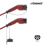 Ladekabel eConnect Red Mode3 20A/3Phasen/Typ2/5m