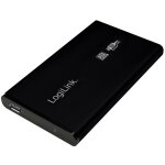 Festplattengehäuse 2,5 Alu SATA/USB 3.0