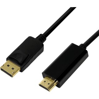 DisplayPort 1.2/HDMI1.4-Kabel 2m