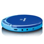 CD-011 Discman CD-Player m. Ladefunktion blau