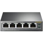 5P TP-Link SG1005P Metall mit 4 PoE-Ports