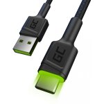 Green Cell USB 3.0 > USB-C (ST-ST) 1,2m Ladekabel LED...