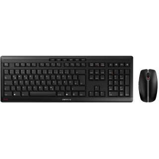 Cherry Tastatur und Maus Set STREAM Desktop RF Wireless black QWERTZ DE