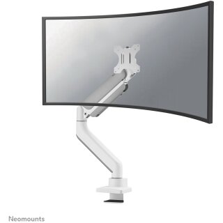 Neomounts DS70PLUS-450WH1 vollbewegliche Tischhalterung für 17-49" Curved Ultra Wide Bildschirme - Weiß