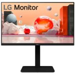 61cm/24" (1920x1080) LG 24BA550-B 16:9 FHD IPS 5ms 100Hz DP HDMI VGA USB Speaker Pivot Black