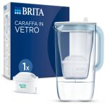 BRITA Tischwasserfilter Model One Glas *weiß* inkl....