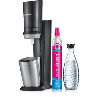 SodaStream Crystal 3.0 *Titan* inkl. 1 Glaskaraffe