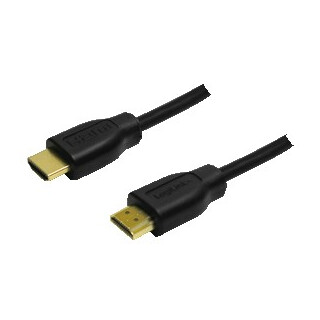 LogiLink HDMI (ST-ST) 2m Anschlusskabel 4K 30Hz Schwarz