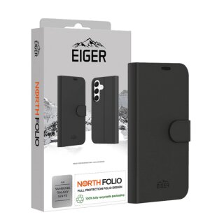 North Folio Case Galaxy S24 FE schwarz