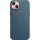 Feingewebe Case iPhone 15 Plus pazifikblau