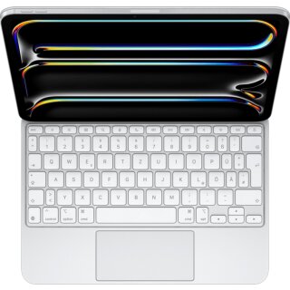 Magic Keyboard iPad Pro 11 (M4) deutsch weiß