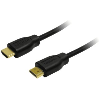 HDMI High Speed Ethernet Kabel 1,5m schwarz BULK