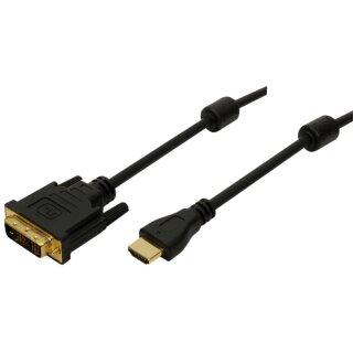 HDMI/DVI-Kabel Stecker/Stecker 2m