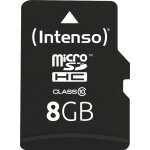 microSD-Card Class10 8GB Speicherkarte