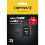 microSD-Card Class10 16GB Speicherkarte