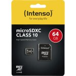 microSD-Card Class10 64GB Speicherkarte SDXC