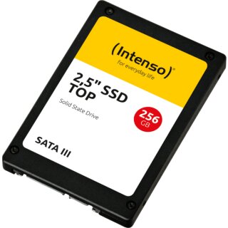 2,5 SSD 256GB intern SATA III/r:520MBs/w:400MBs