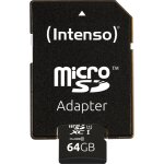 microSD-Card Class10 UHS-I 64GB Speicherkarte