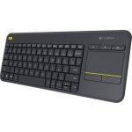 K400 Plus Wireless Touch Keyboard schwarz