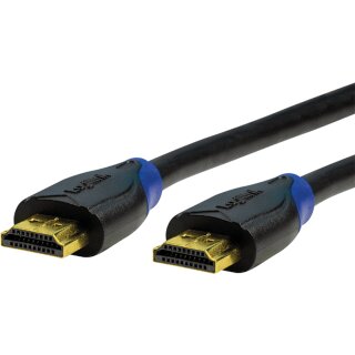 HDMI High Speed Ethernet Kabel 2m schwarz BULK