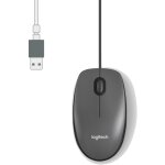 M100 optische USB-Maus schwarz