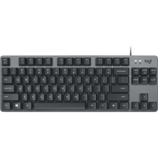 K835 TKL Tastatur schwarz/grau rot beleuchtet