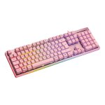 PK75 Gaming Tastatur Membran RGB pink