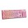 PK75 Gaming Tastatur Membran RGB pink