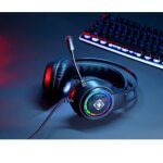 DH220 Gaming Headset USB Stereo RGB schwarz