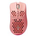 PM80 Gaming Maus Wireless ultraleicht RGB pink