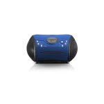 SCD-24 Tragbares Radio m. CD-Player Blau/Schwarz