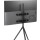 65 Tripod TV Stand METAL Titanium grey