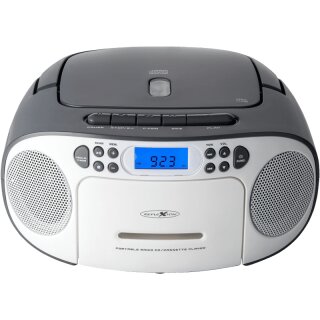 RCR2260 Boombox weiß/grau