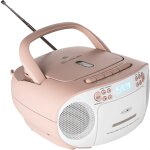 RCR2260 Boombox weiß/pink