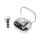 BT TWS In-Ear Kopfhörer Transparent weiß