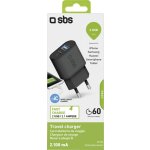 Reiselader 10W 2x USB-A 1A/2,1A schwarz