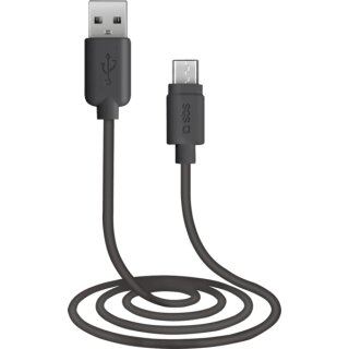 USB zu Micro USB Kabel 1m schwarz