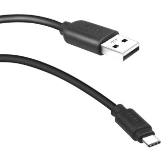 USB zu USB-C Kabel 1,5m schwarz