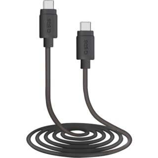 USB-C zu USB-C Kabel 1,5m schwarz