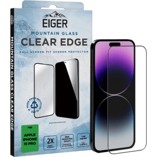 SP Mountain Glass Clear Edge iPhone 15 Pro