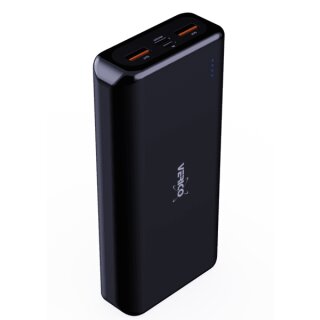 Power Pro PD Powerbank 20.000mAh schwarz