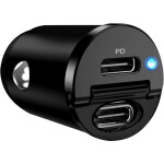 Puro PD KFZ-Ladegerät 30W 2x USB-C schwarz